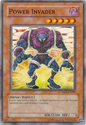 Power Invader - ABPF-EN009 - Common Unlimited Absolute Powerforce [ABPF] Unlimited Singles