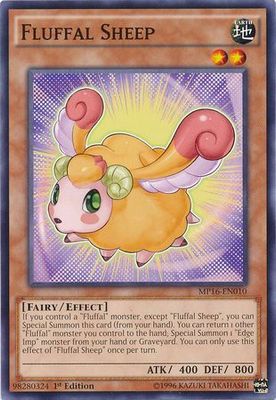 Fluffal Sheep - MP16-EN010 - Common 1st Edition Yu-Gi-Oh! 2016 Mega-Tins 1st Edition Singles (espanol)