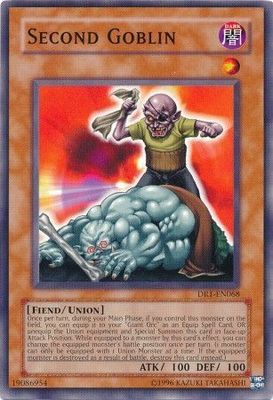 Second Goblin - DR1-EN068 - Common Unlimited Dark Revelation 1 DR1