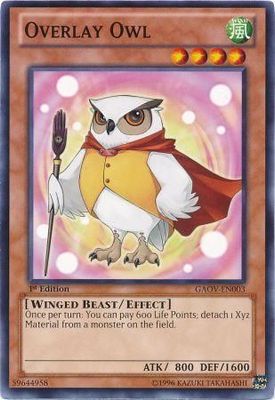 Overlay Owl - GAOV-EN003 - Common 1st Edition Galactic Overlord 1st Edition Singles  (espanol)