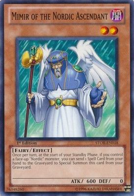 Mimir of the Nordic Ascendant - STOR-EN018 - Common 1st Edition Storm of Ragnarok 1st Edition Singles
