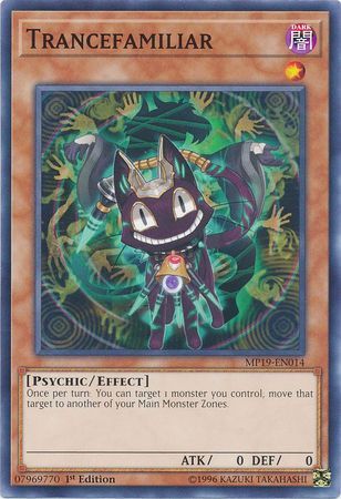 Trancefamiliar - MP19-EN014 - Common 1st Edition Yu-Gi-Oh! 2019 Mega-Tins: Gold Sarcophagus Tin Mega Pack Singles