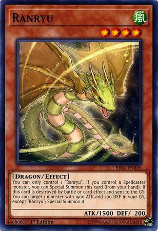 Ranryu - RIRA-EN026 - Common 1st Edition Rising Rampage [RIRA] 1st Edition Singles (espanol)