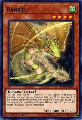 Ranryu - RIRA-EN026 - Common 1st Edition Rising Rampage [RIRA] 1st Edition Singles (espanol)