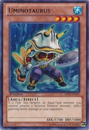 Uminotaurus - ABYR-EN095 - Rare 1st Edition Abyss Rising 1st Edition Singles