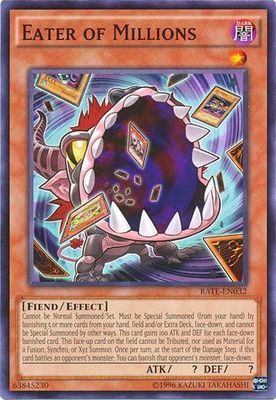 Eater of Millions - RATE-EN032 - Common Unlimited Raging Tempest Unlimited Singles