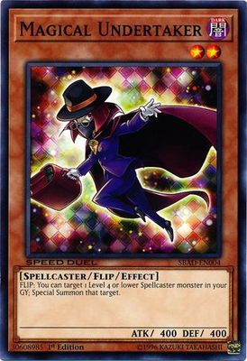 Magical Undertaker - SBAD-EN004 - Common 1st Edition Speed Duel: Attack from the Deep Singles