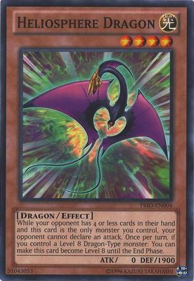 Heliosphere Dragon - PRIO-EN004 - Common Unlimited Primal Origin Unlimited Singles