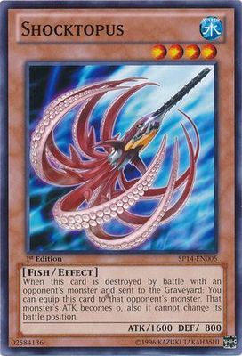 Shocktopus - SP14-EN005 - Common 1st Edition Star Pack 2014 1st Edition Singles