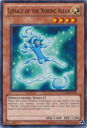 Ljosalf of the Nordic Alfar - STOR-EN014 - Common Unlimited Storm of Ragnarok Unlimited Singles (espanol)