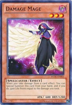 Damage Mage - REDU-EN002 - Common Unlimited Return of the Duelist Unlimited Singles
