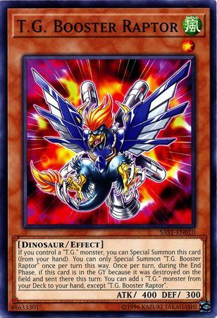 T.G. Booster Raptor - SAST-EN010 - Common Unlimited Savage Strike Unlimited Singles