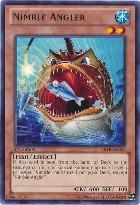 Nimble Angler - ABYR-EN031 - Common 1st Edition Abyss Rising 1st Edition Singles
