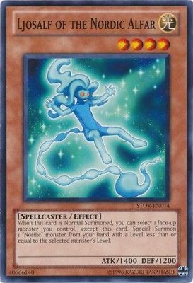 Ljosalf of the Nordic Alfar - STOR-EN014 - Common Unlimited Storm of Ragnarok Unlimited Singles (espanol)