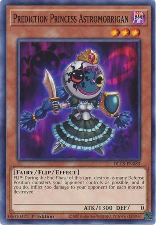 Prediction Princess Astromorrigan - DLCS-EN083 - Common 1st Edition Dragons of Legend The Complete Series 1st Edition Singles