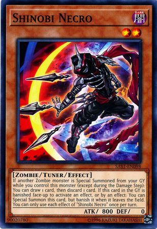 Shinobi Necro - SAST-EN098 - Common Unlimited Savage Strike Unlimited Singles