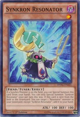 Synkron Resonator - DPDG-EN021 - Common 1st Edition Duelist Pack: Dimensional Guardians Singles