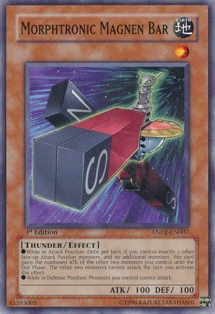 Morphtronic Magnen Bar - ANPR-EN007 - Common 1st Edition Ancient Prophecy [ANPR] 1st Edition Singles