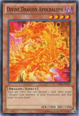 Divine Dragon Apocralyph - SDBE-EN012 - Common Unlimited Saga of Blue-Eyes White Dragon Unlimited Singles