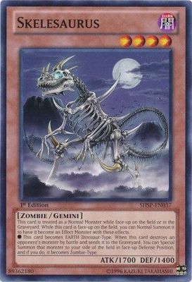 Skelesaurus - SHSP-EN037 - Common 1st Edition Shadow Specters 1st Edition Singles
