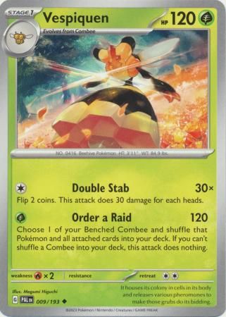 Vespiquen - 009/193 - Uncommon Scarlet &amp; Violet: Paldea Evolved Singles