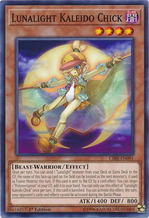 Lunalight Kaleido Chick - CIBR-EN091 - Common 1st Edition Circuit Break 1st Edition Singles