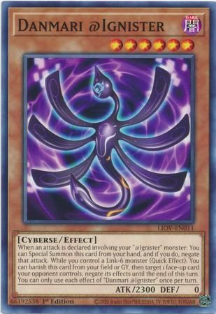 Danmari @Ignister - LIOV-EN011 - Common 1st Edition Lightning Overdrive: LIOV 1st Edition Singles