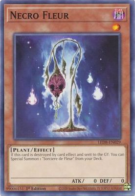 Necro Fleur - LED8-EN029 - Common 1st Edition Legendary Duelists: Synchro Storm 1st Edition Singles
