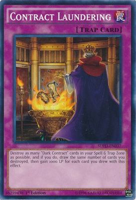 Contract Laundering - SDPD-EN037 - Common 1st Edition Structure Deck: Pendulum Domination Singles
