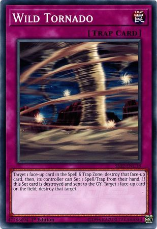 Wild Tornado - SS02-ENC18 - Common 1st Edition Speed Duel Starter Decks: Duelists of Tomorrow Singles