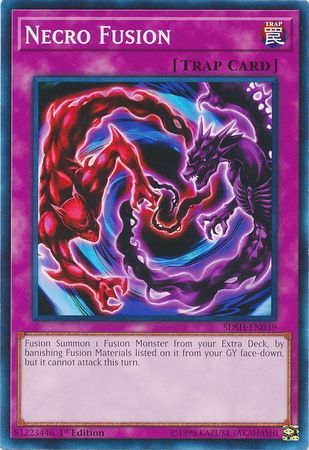 Necro Fusion - SDSH-EN039 - Common 1st Edition Structure Deck: Shaddoll Showdown Singles