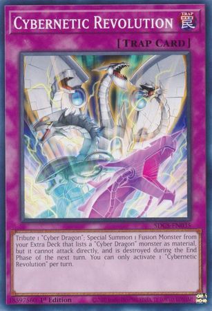Cybernetic Revolution - SDCS-EN035 - Common 1st Edition Structure Deck: Cyber Strike 1st Edition Singles