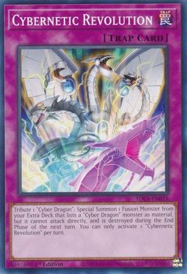 Cybernetic Revolution - SDCS-EN035 - Common 1st Edition Structure Deck: Cyber Strike 1st Edition Singles