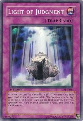 Light of Judgment - AST-048 - Common 1st Edition Ancient Sanctuary [AST] 1st Edition Singles