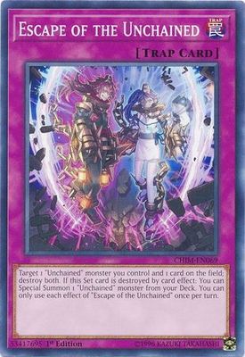 Escape of the Unchained - CHIM-EN069 - Common 1st Edition Chaos Impact 1st Edition Singles