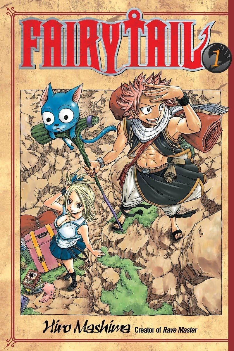 SH6 Fairy Tail Manga Volumen 1 Ingles