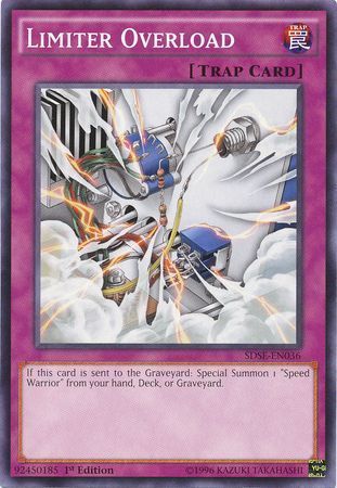 Limiter Overload - SDSE-EN036 - Common 1st Edition Structure Deck: Synchron Extreme 1st Edition Singles