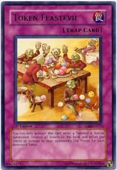 Token Feastevil - TLM-EN057 - Rare 1st Edition The Lost Millennium [TLM] 1st Edition Singles