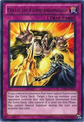 Oath of Companionship - LVAL-EN079 - Rare Unlimited Legacy of the Valiant Unlimited Singles