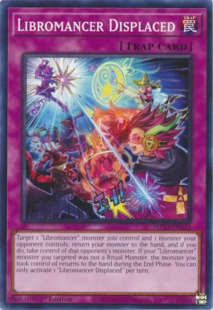 Libromancer Displaced - MP23-EN115 - Common 1st Edition Mega Tin 2023 Dueling Heroes Singles