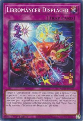 Libromancer Displaced - MP23-EN115 - Common 1st Edition Mega Tin 2023 Dueling Heroes Singles