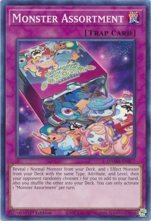 Monster Assortment - DAMA-EN077 - Common 1st Edition Dawn of Majesty 1st Edition Singles (espanol)