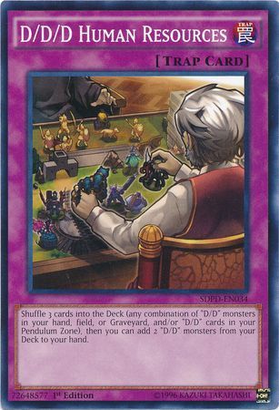 D/D/D Human Resources - SDPD-EN034 - Common 1st Edition Structure Deck: Pendulum Domination Singles