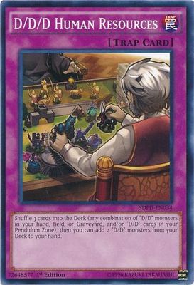 D/D/D Human Resources - SDPD-EN034 - Common 1st Edition Structure Deck: Pendulum Domination Singles