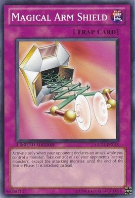 Magical Arm Shield - GLD3-EN048 - Common Gold Series 3 (2010) [GLD3]