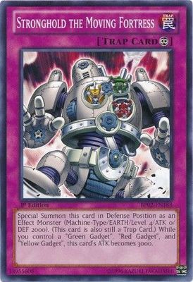 Stronghold the Moving Fortress - BP02-EN188 - Common 1st Edition Battle Pack 2: War of the Giants 1st Edition Singles