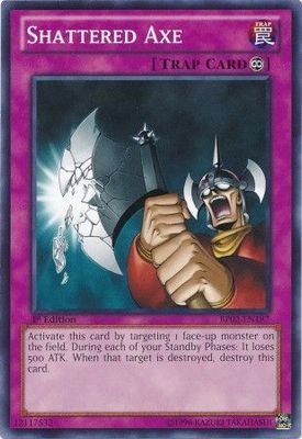 Shattered Axe - BP02-EN187 - Common 1st Edition Battle Pack 2: War of the Giants 1st Edition Singles