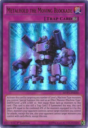Metalhold the Moving Blockade - MVP1-EN030 - Ultra Rare 1st Edition The Dark Side of Dimensions 1st Edition Singles (espanol)