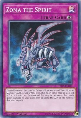Zoma the Spirit - LED5-EN010 - Common 1st Edition Legendary Duelists: Immortal Destiny Singles