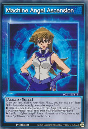 Machine Angel Ascension - SGX1-ENS13 - Common 1st Edition Speed Duel GX Duel Academy Box Singles (espanol)